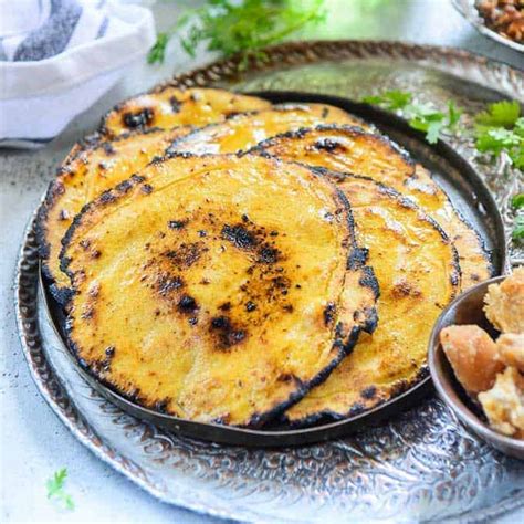 Traditional Punjabi Makki ki Roti Recipe (Step by Step) - Whiskaffair