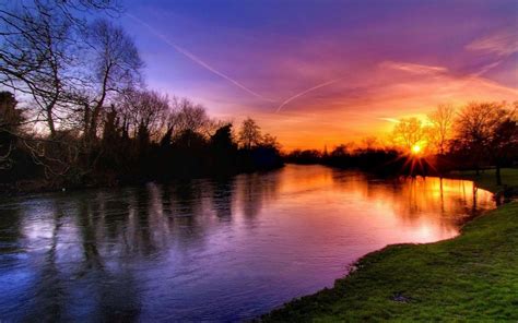 River Sunset Wallpapers - Wallpaper Cave