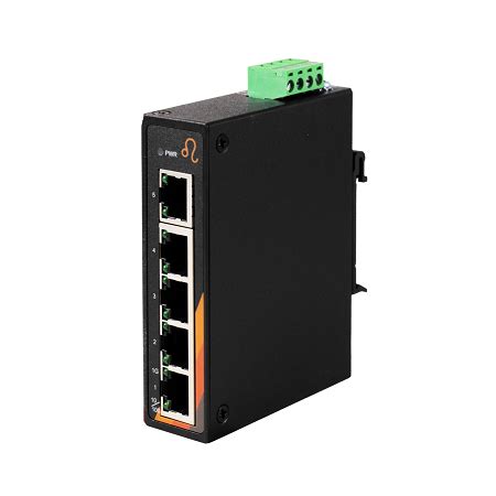 5-Port Industrial Unmanaged Ethernet Switch | 5ETH | Axis India