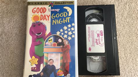 Opening And Closing To Barney: Good Day, Good Night 1997 VHS - YouTube