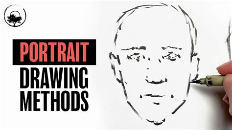 6 Methods for Starting Portrait Drawings SchaeferArt