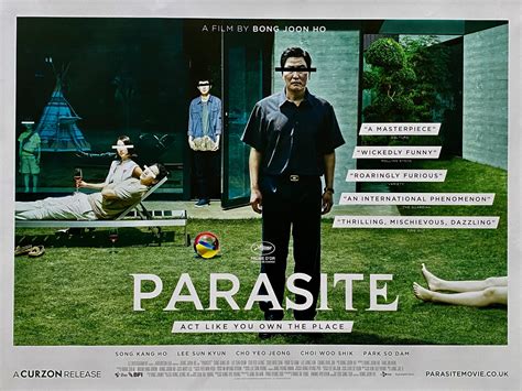 Original Parasite Movie Poster - Bong Joon Ho - Oscar Winner