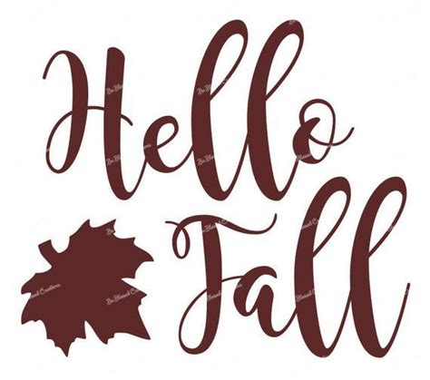 33+ Hello fall free svg trends | This is Edit