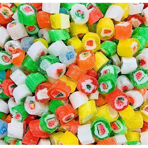 Christmas Cut Rock Hard Candy | Seasonal Bulk Unwrapped Retro Candy | 3 ...