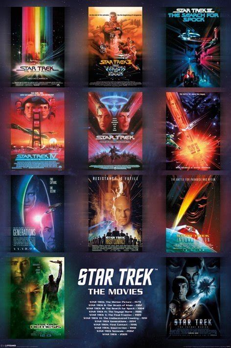 Poster STAR TREK - movie posters | Wall Art | 3+1 FREE | UKposters