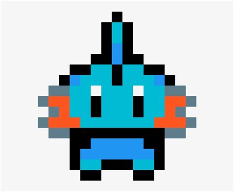 Mudkip Pixel Art