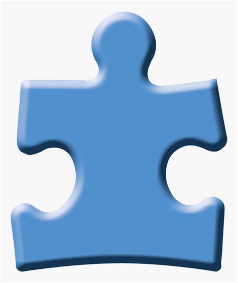 Autism Awareness Blue Puzzle Piece, HD Png Download , Transparent Png ...