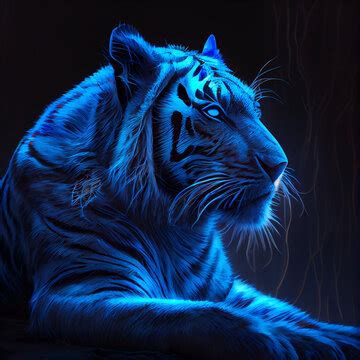 Baby Blue Tiger