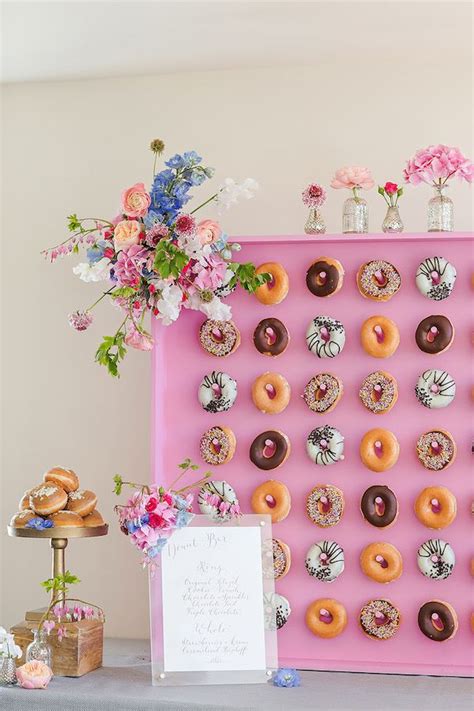 National Donut Day! Donut Wall Wedding Inspiration! | The Perfect Palette