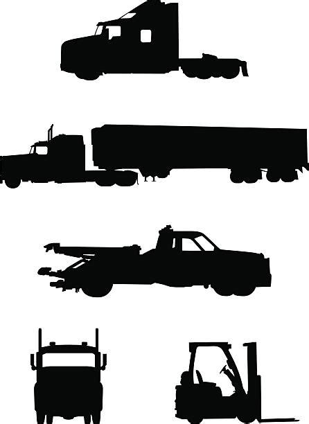 Diesel Truck Silhouette Illustrations, Royalty-Free Vector Graphics ...