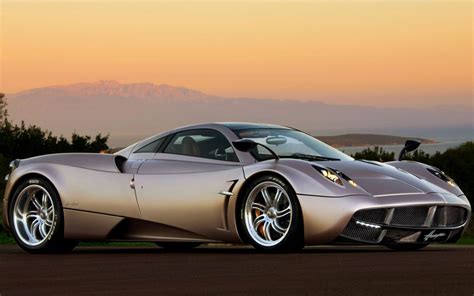 Pagani Huayra coucher du soleil-2012 fonds d'écran HD voiture de luxe ...