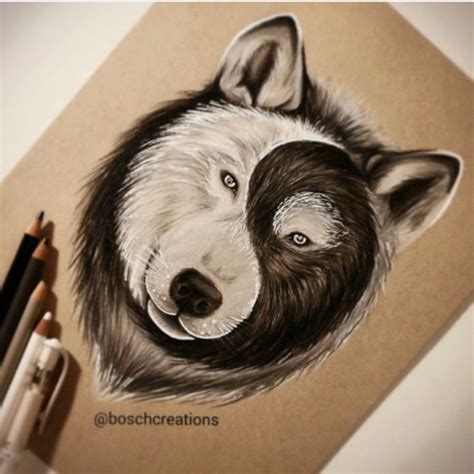 Cool Drawing Of Wolves at GetDrawings | Free download