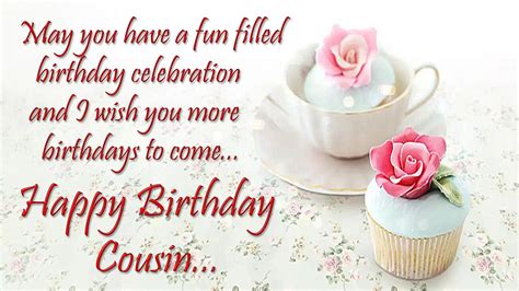 Birthday Wishes For Cousin | Happy Birthday Cousin Images