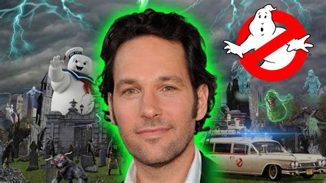 Paul Rudd Confirmed To Join New Ghostbusters Movie