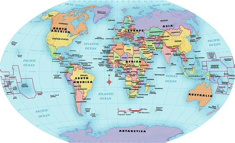 Map Of Continents And Countries - Wisconsin State Parks Map