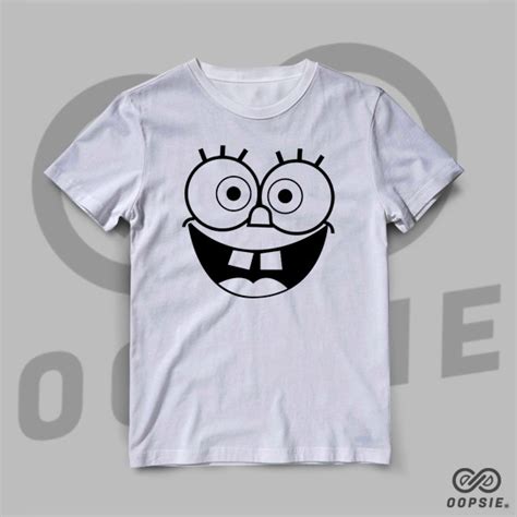 Jual Baju Kaos SPONGEBOB SQUAREPANTS NICKELODEON KARTUN ANIMASI DISTRO ...