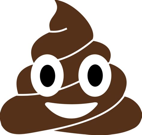 Poop Emoji Design Svg Dxf Eps Png Cdr Ai Pdf Vectordesign - Poop Emoji ...