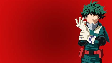 Izuku Midoriya Deku My Hero Academia Minimal #1080P #wallpaper # ...