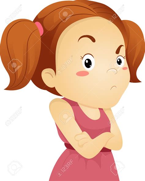 Upset Girl Clipart | Free download on ClipArtMag