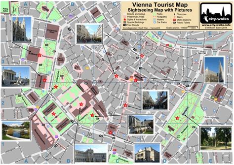 Vienna tourist attractions map