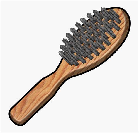 Png Hair Brush Clipart Transparent Png , Png Download - Hair Brush Clip ...