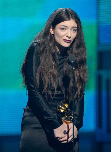 LORDE at 2014 Grammy Awards in Los Angeles – HawtCelebs