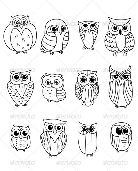 Cute Animals To Draw Owl - Animals World