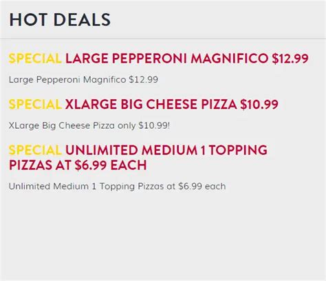 Marco's Pizza Menu Specials and Coupon Codes | EatDrinkDeals