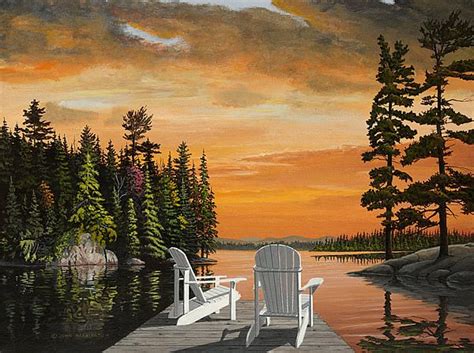 Lake Scenes - Muskoka Artist, Ontario Art, Canadian Artists | Canadian ...