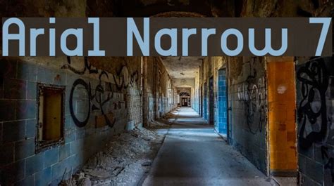 Arial Narrow Font - Dafont Free