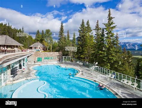 Banff hot springs hi-res stock photography and images - Alamy