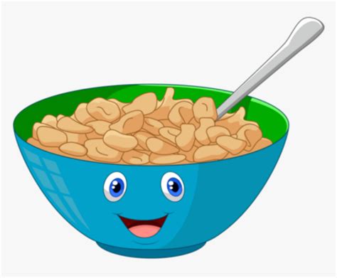 #cute #cereal #bowl #food #colorful #breakfast #cartoon - Cereal ...