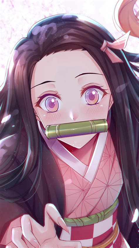 #8.1037, Demon Slayer, Nezuko Kamado, 4K Wallpaper