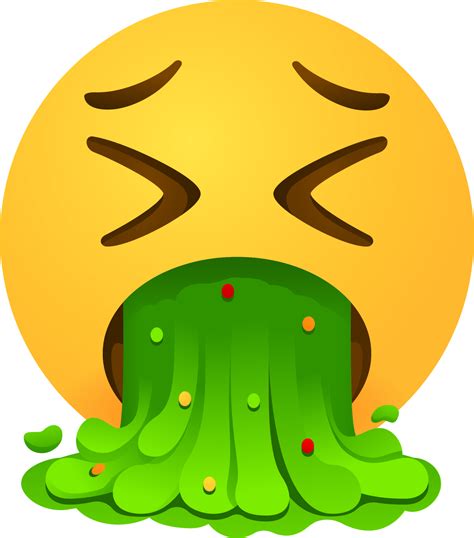 Face Vomiting Emoji Clipart Vomiting Emoji Png Download Full Size ...