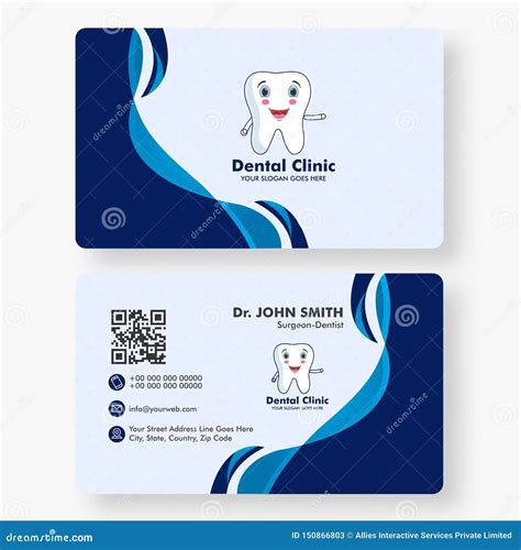 Visiting Card Design For Dentist