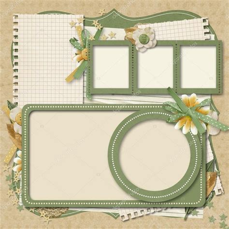 Scrapbook Page Free Printable Scrapbook Templates - Printable Templates ...