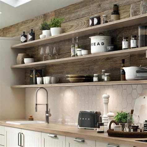 6 Stunning Kitchen Wall Shelving Ideas - Dream House