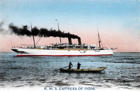 R.M.S. Empress of India, c. 1910. | Old TokyoOld Tokyo