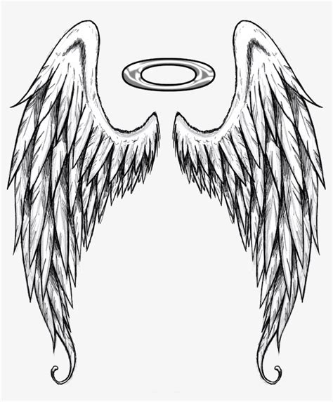 angel wings drawing outline - Sharri Mullen