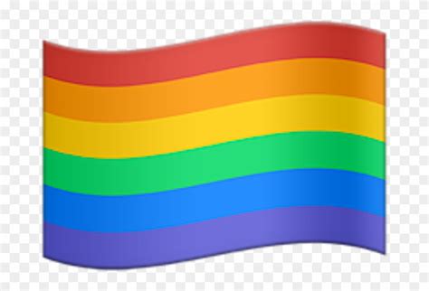 Download Apple Releases Rainbow Emoji - Rainbow Flag Emoji Png Clipart ...