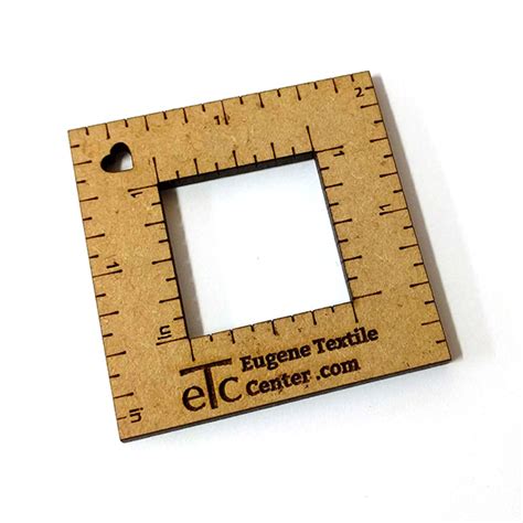 1" Ruler Square | General Weaving Tools and Accessories