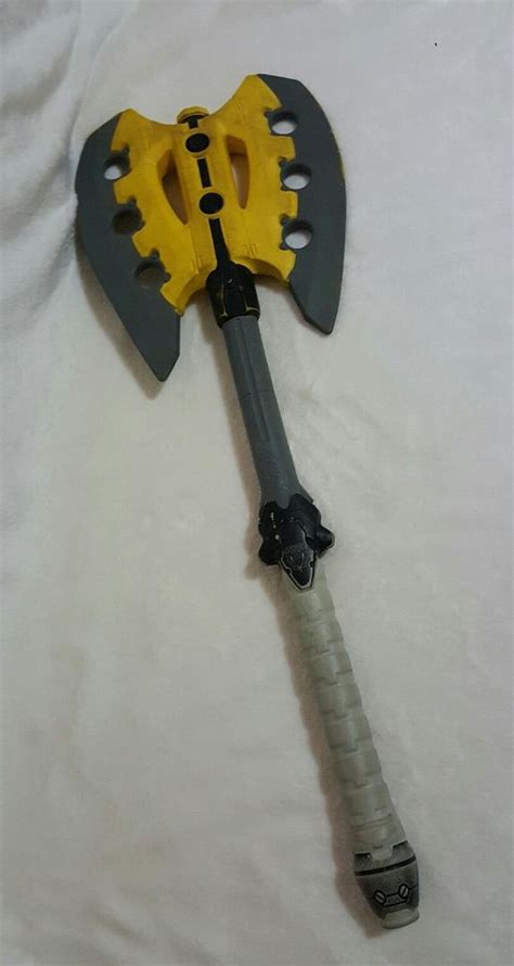 Nerf N-force 30" Foam Warlock Battle Axe 2009 LARP Hasbro | #1869920317