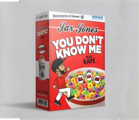 Jax Jones Feat. Raye - You Don't Know Me | Releases | Discogs