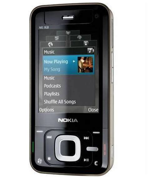 Nokia N81 8GB Mobile Phone Price in India & Specifications