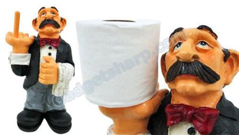 10 Creative and Funny Toilet Paper Holders