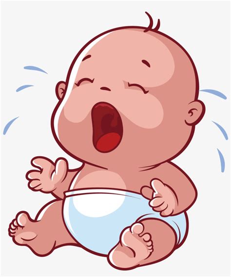 Premium Vector Cartoon Baby Crying | eduaspirant.com