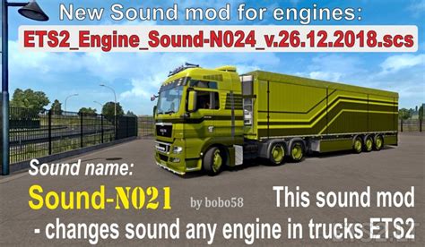 Engine Sound N024 | ETS2 mods