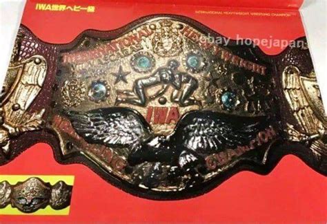 IWA Heavyweight Title 1970’s | Wwe belts, Professional wrestling, Pro ...