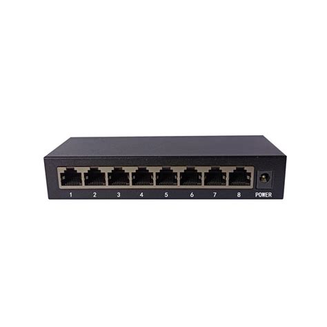 8 Port Ethernet Switch 10/100 with metal Casing – Match Digisol