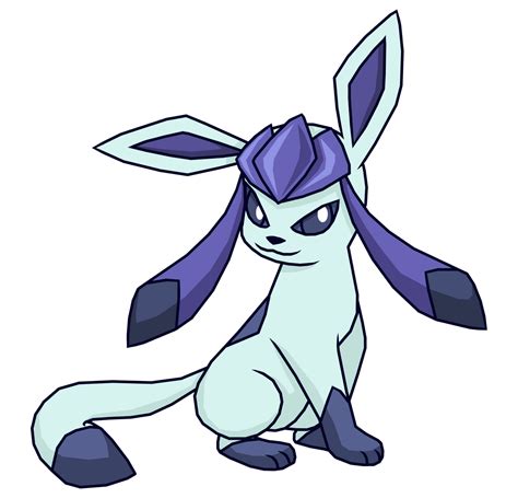 Glaceon Art (Custom Shiny) by Smaximations on DeviantArt